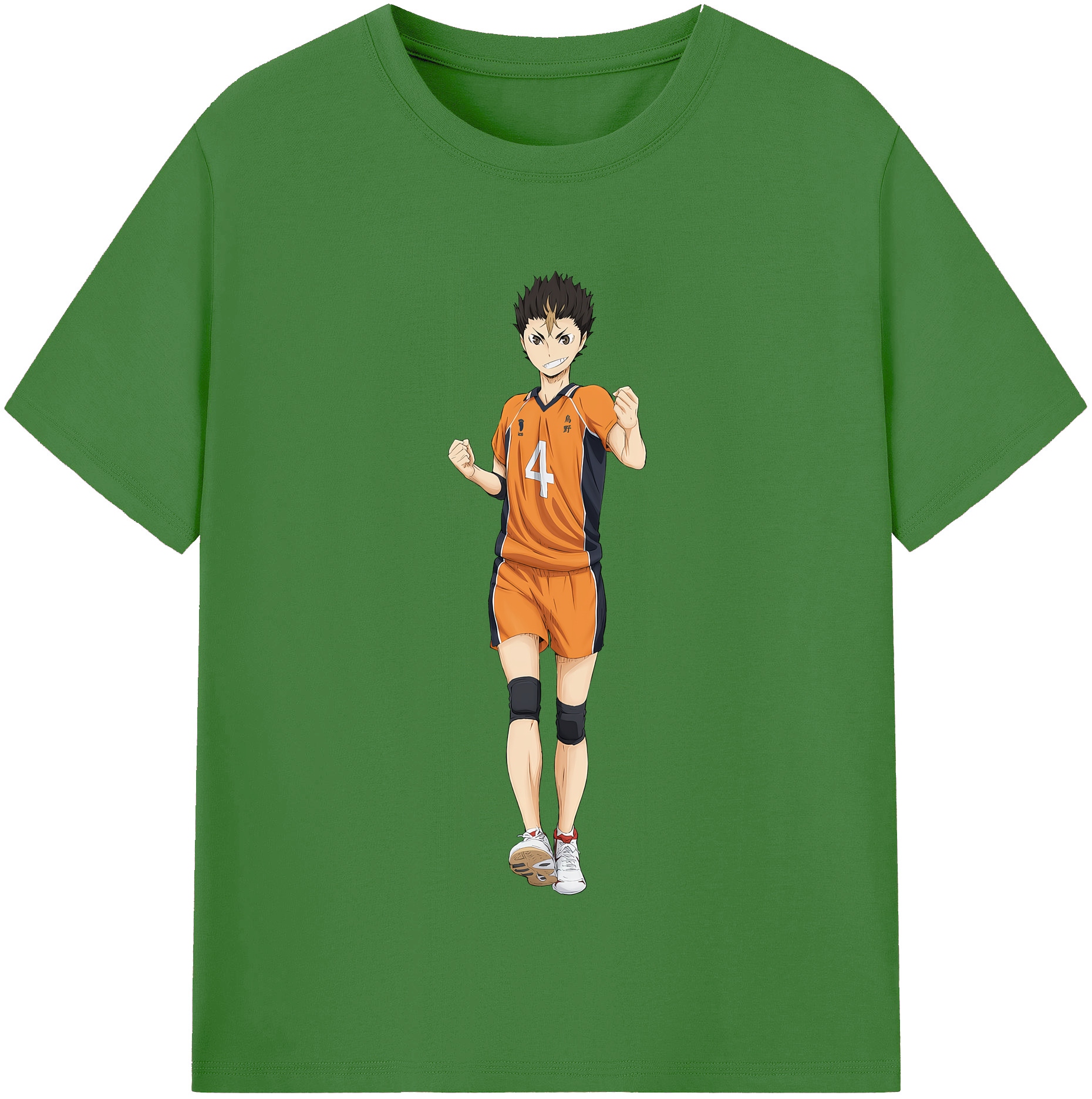 （画像用） ハイキュー!! Haikyu!! レディースカジュアルプリントTシャツ（綿100％）